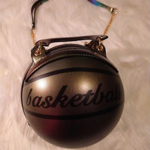 Iridescent Cute basketball purse